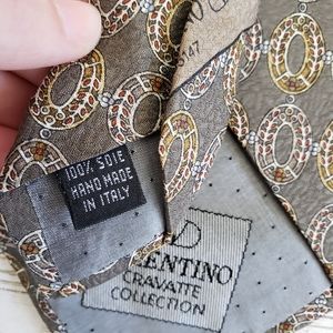 Cravate Valentino En Soie Multicolore - Élégance Et Style Pour Homme